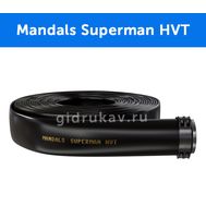 Плоскосворачиваемый напорный полиуретановый шланг Mandals Superman HVT