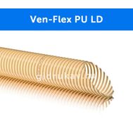 Гибкий полиуретановый воздуховод с ПВХ спиралью Ven-Flex PU LD