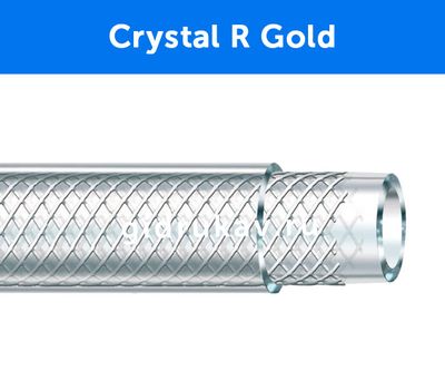 Напорный ПВХ шланг, армированный нитью Crystal R Gold
