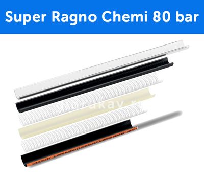 Напорный шланг, армированный нитью Super Ragno Chemi 80 бар схема